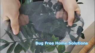 Mosquitera duradera de fibra de vidrio para protección del hogar
