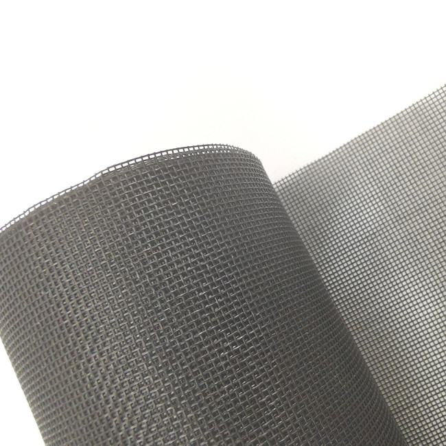 1m-3m Pet Mesh Screen Negro o gris de alto rendimiento para ventanas y puertas