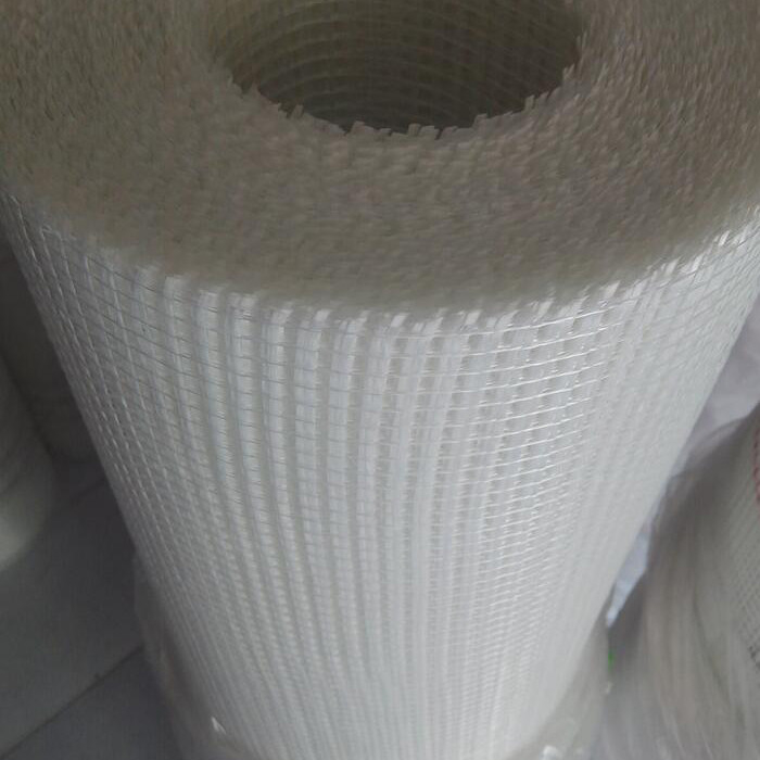 Rollo de pared de malla de refuerzo de fibra de vidrio 1,2 m Color verde 800N Resistencia a la tracción