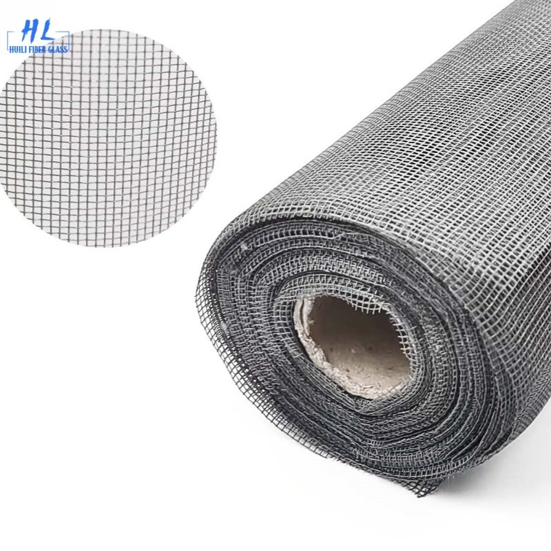 PTFE revestido de malla de fibra de vidrio para el control de plagas en las ventanas del hogar anti mosquitos