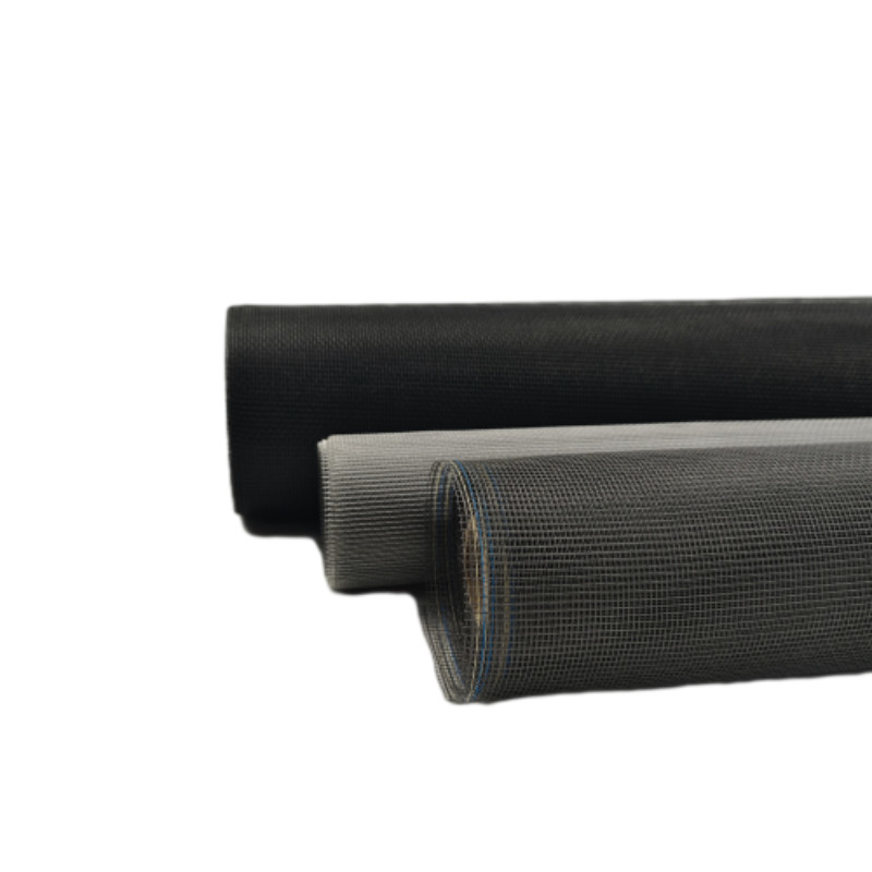Venta al por mayor pantalla de insectos de fibra de vidrio 20m 30m longitud gris negro para puerta de ventana