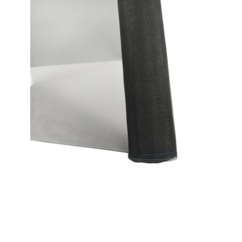 Venta al por mayor pantalla de insectos de fibra de vidrio 20m 30m longitud gris negro para puerta de ventana