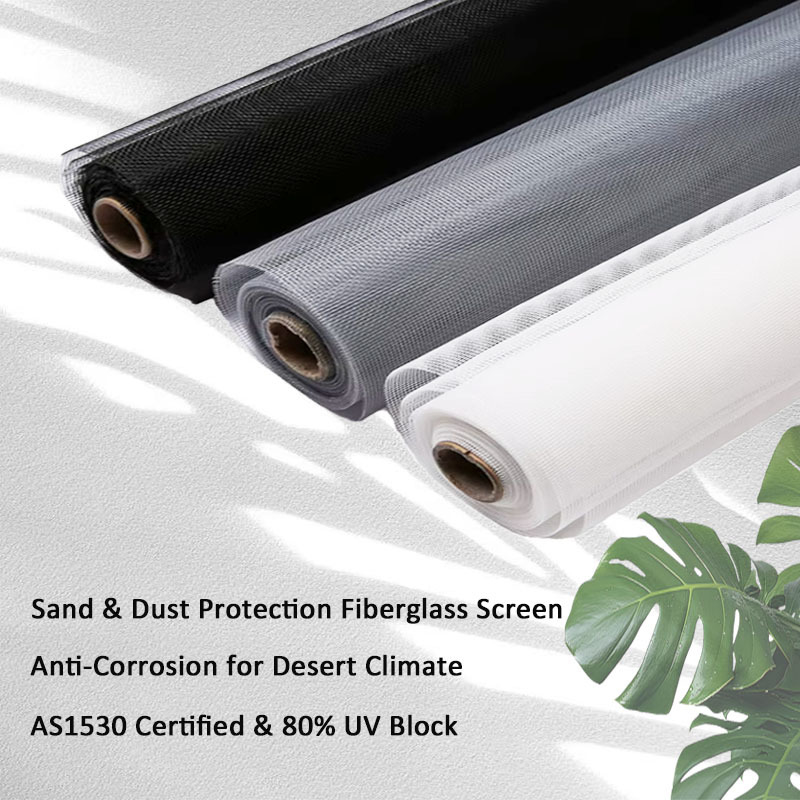 Malla de fibra de vidrio resistente a los rayos UV para un rendimiento óptimo con un grosor de 0,25 mm