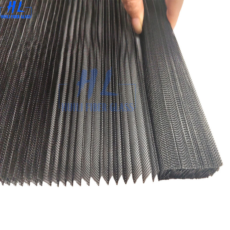 Pantalla plegable--Proveedores Ancho 3m Pantalla de insectos de pliegue fácil de limpiar hecha con 100% de material de poliéster adecuado para puertas interiores