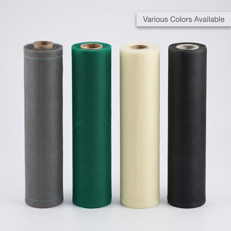 Window Screen Replacement Mesh Roll – Durable Fiberglass, Customizable Size for Patio Doors, Construction Wholesale
