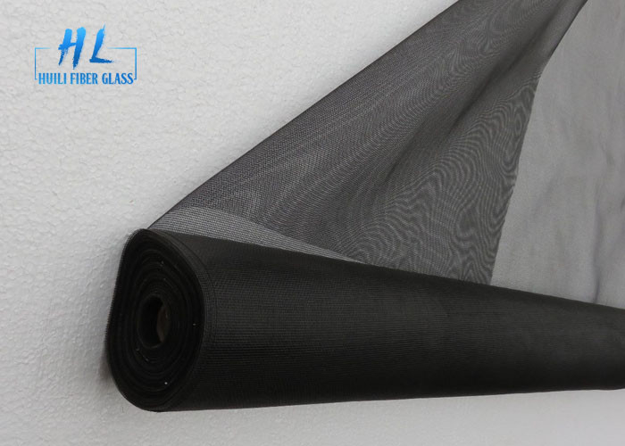 Mosquito anti cubierto PVC de la pantalla del insecto de la fibra de vidrio usado para la ventana y las puertas