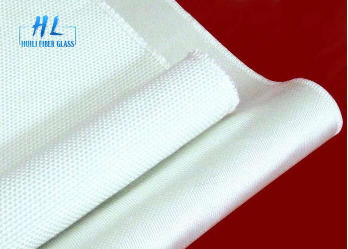 color eléctrico del blanco de la tabla hawaiana de la armadura llana del paño de la tela de la fibra de vidrio 800g/m2