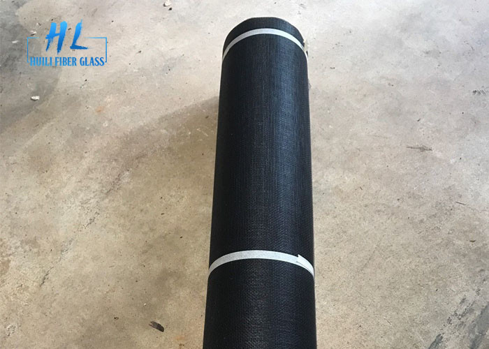 Color del negro de la malla de la pantalla de la ventana de la fibra de vidrio de la talla 120g de la malla 18*16