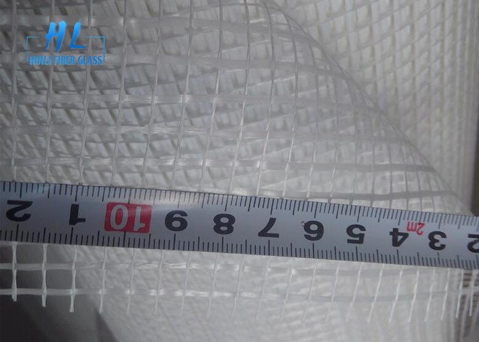 Álcali tejido 160g de la malla 4*4m m de la fibra de vidrio resistente para la pared externa y el tejado