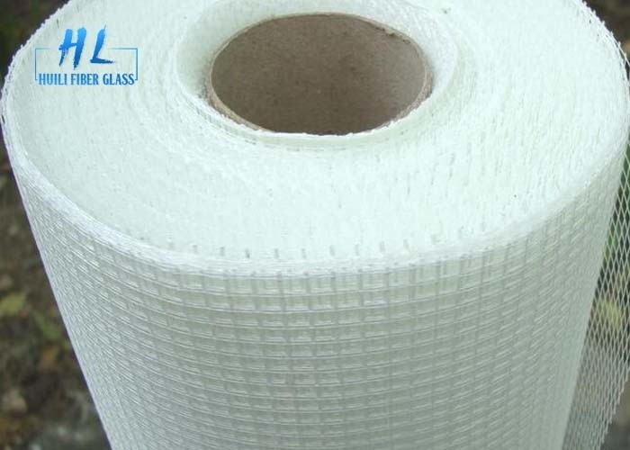 Vidrio revestido del pegamento blanco C de la urea del rollo de la malla de la fibra de vidrio del mosaico para el tablero de yeso