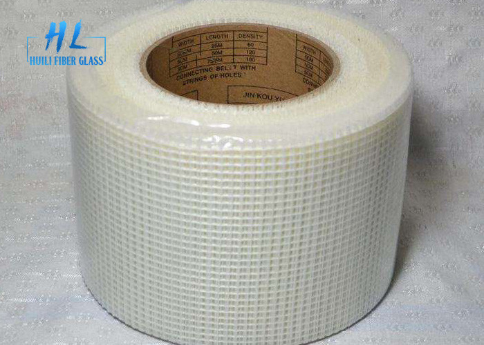 color blanco de la cinta auta-adhesivo de la fibra de vidrio de 60g 3*3m m para reparar las grietas de la pared