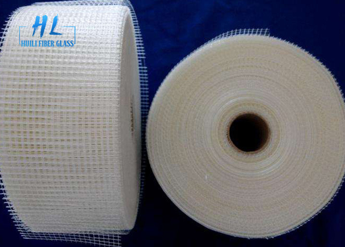 Banda adhesiva de malla de fibra de vidrio de tejido natural 60g - 65g/m2 Resistente al calor hasta 500°C