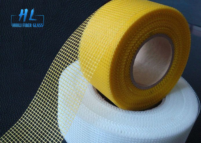 Cintas de fibra de vidrio tejidas simples resistentes a los álcalis de 50 m de longitud con resistencia al calor de hasta 500 ° C