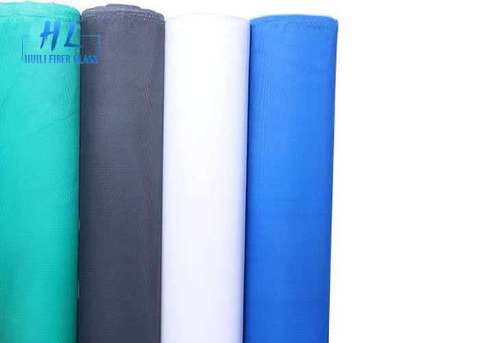 Rollo de pantalla de mosca de fibra de vidrio negra resistente a los rayos UV de 0,8-2,5 m de ancho para protección en el hogar