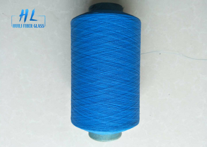 Excelente resistencia al agua E vidrio 34tex 1/0 fibra de vidrio de hilo revestido de PVC en cartón