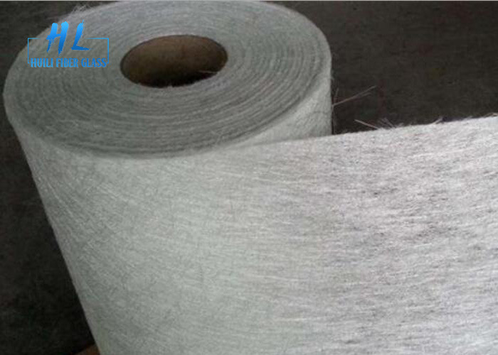 Combo de esterilla cortada de fibra de vidrio blanco para la aplicación de poliéster / éster de vinilo / resina epoxi