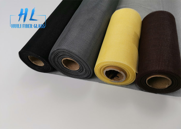 17*16 pantalla gris del insecto de la fibra de vidrio del color 120g para Windows y las puertas