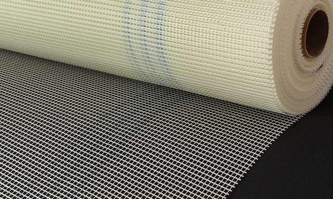 malla C - hilado de cristal de la fibra de vidrio de 75g 60g 4*4 5*5 para el forro de mármol