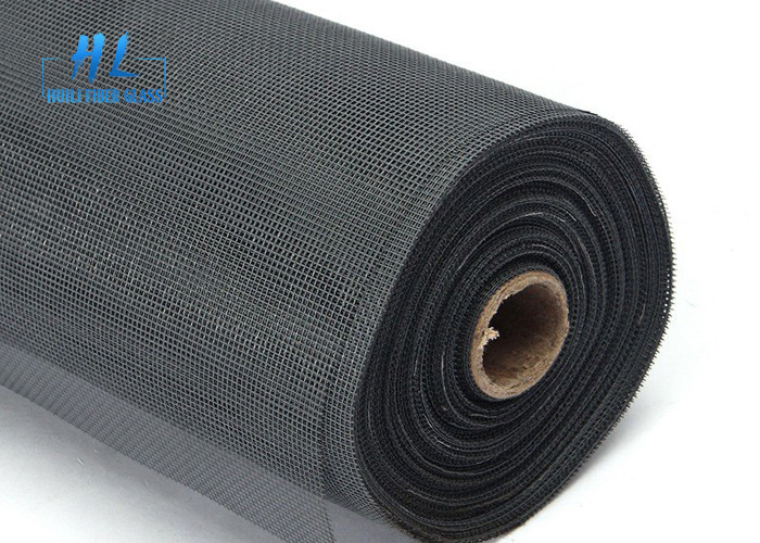 Color negro, pantalla de la ventana de la fibra de vidrio, precio de fábrica del llano que teje resistente al fuego