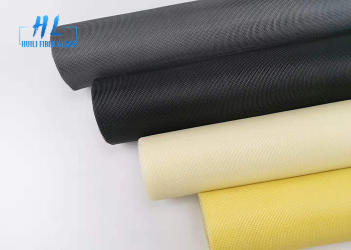 Color de marfil, pantalla de la ventana de la fibra de vidrio para el mercado de la India, precio bajo con buen directamente extensible, fábrica
