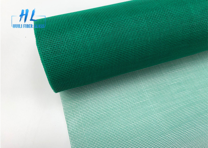 18*16 malla de la pantalla de la mosca de la pantalla de la ventana de la fibra de vidrio de la malla 120g con color verde