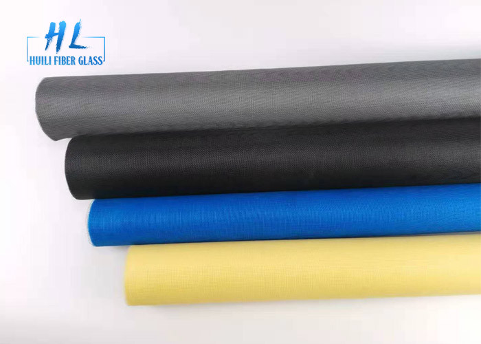 Pantallas para insectos de fibra de vidrio industrial con borde cerrado de selvídeo para usos variados en negro/gris/blanco/verde/azul