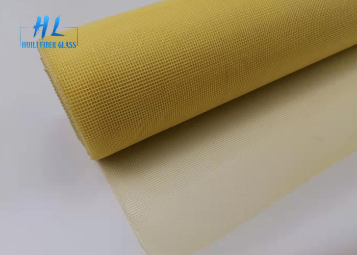 Redes de mosquitos de fibra de vidrio a prueba de fuego Tejido plano de 0,25 mm Pantalla de malla resistente a los UV para ventanas