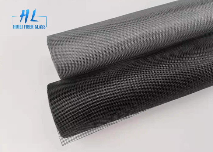Malla amarilla gris de la red de mosquito de la fibra de vidrio del negro de la malla 18*16 para las puertas