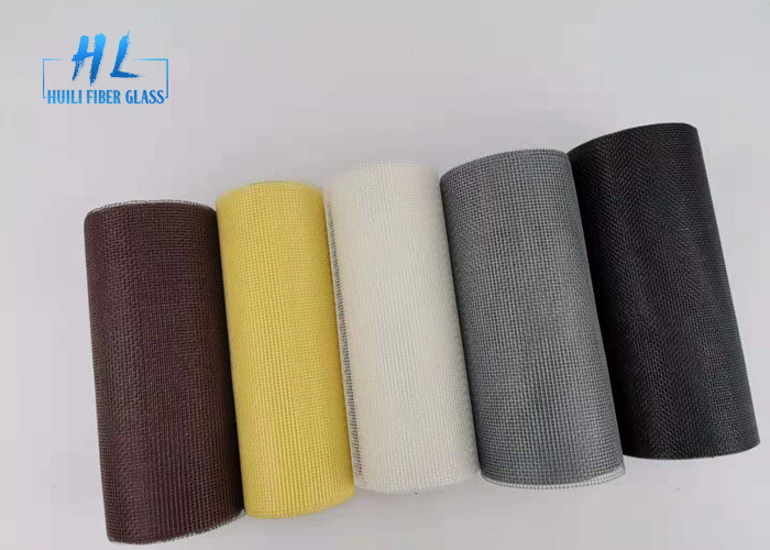 malla del mosquito de la fibra de vidrio del color de los 3ft los 4ft los 5ft*100ft Brown para la pantalla de la ventana