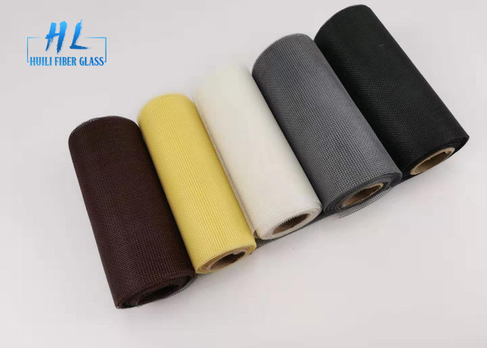 malla del mosquito de la fibra de vidrio del color de los 3ft los 4ft los 5ft*100ft Brown para la pantalla de la ventana