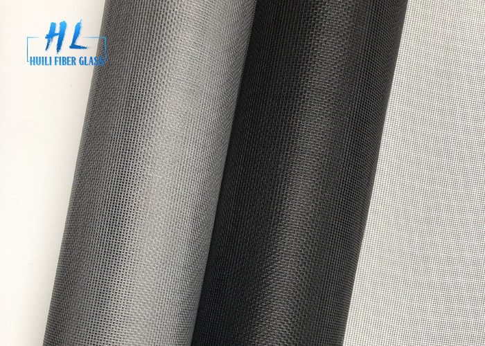 Redes de mosquitos de fibra de vidrio recubiertas de PVC resistente al fuego para pantallas de ventanas protegidas contra los rayos UV