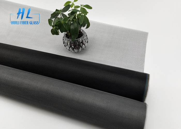 La talla 130G negra de la malla del color 20*20 cupo las pantallas de la mosca para las puertas