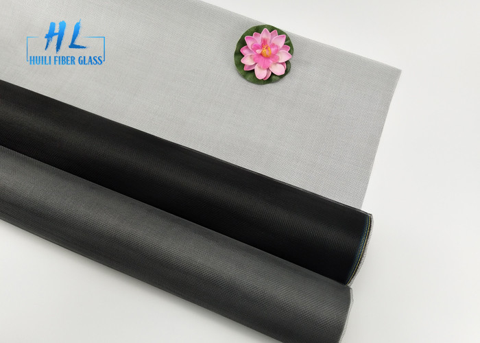 La talla 130G negra de la malla del color 20*20 cupo las pantallas de la mosca para las puertas