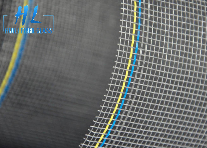 Cintas de tejido de mosquitos de fibra de vidrio de colores con ancho máximo de 3,0 m y diámetro de hilo de 0,25 mm