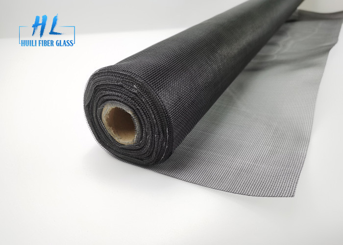 El mosquito de la malla del color del negro 20*20 ningún ignífugo de la pantalla ve Ums