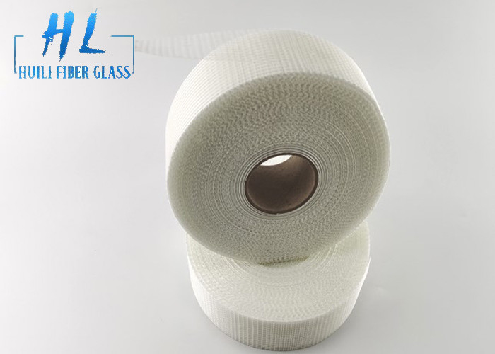 60g - 65g/m2 C cinta de malla autoadhesiva de fibra de vidrio con pegamento adhesivo de látex