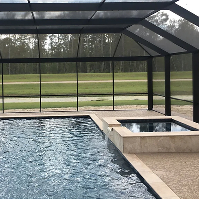 18 x 14 pantalla de tejido para el recinto de la piscina