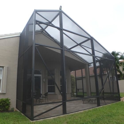 30m Protección contra plagas Fibra de vidrio Patio Screen 0,33mm Diámetro de alambre