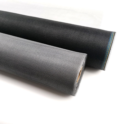 E pantalla de ventana de fibra de vidrio de vidrio con PVC 0,28 mm de alambre para la protección del hogar
