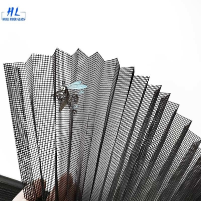 Decoración de puertas de ventanas con pantalla de malla plissada cortable personalizada