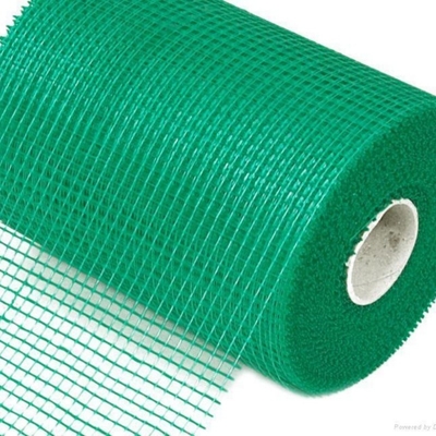 1m de ancho de fibra de vidrio recubierta de color blanco resistente al alcalino resistente al alcalino