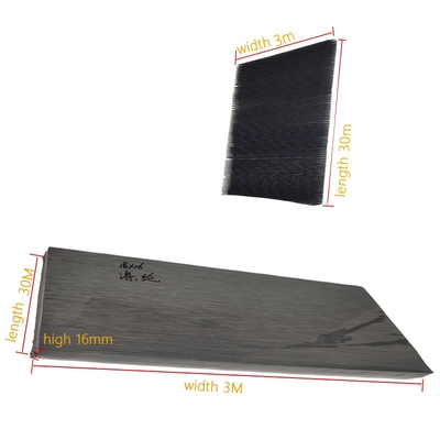 18*16 malla de fibra de vidrio Materiales de poliéster malla de pantalla plegable con resistencia a los rayos UV