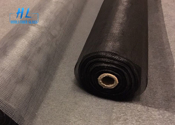 Una pantalla del mosquito del insecto de la fibra de vidrio del color del negro de Vision de la manera usada para el marco de aluminio