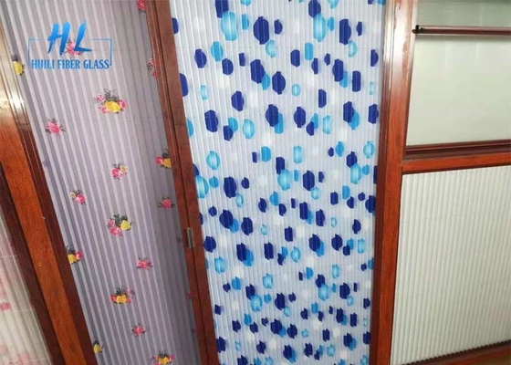 Pantalla de insectos de poliéster personalizada para ventanas y puertas con altura plegable ajustable