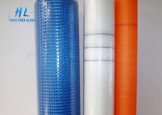 Álcali tejido 160g de la malla 4*4m m de la fibra de vidrio resistente para la pared externa y el tejado