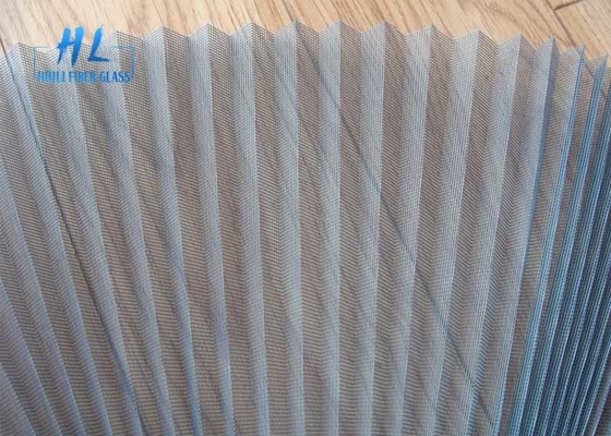 Buena pantalla de la mosca del Plisse de la flexibilidad, pantallas retractables de desplazamiento lisas de la mosca