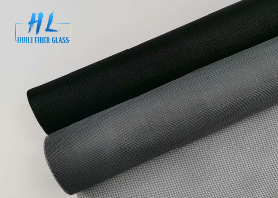 Color gris negro los 30m por la tela metálica de la fibra de vidrio del rollo para Windows