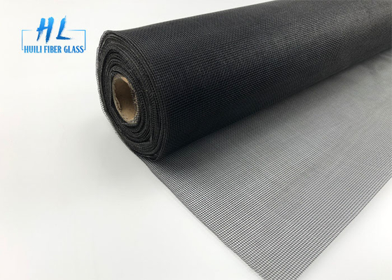 Pantalla del insecto de la fibra de vidrio de la prenda impermeable del color del negro 20*22 para el filtro