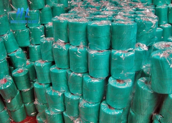 Rollo de malla de yeso de fibra de vidrio blanca de 1,5 m Resistente al agua con resistencia a la tracción Construcción Construcción