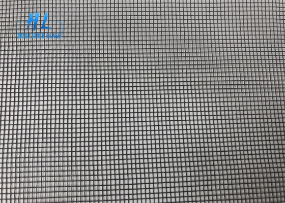 Rollo de pantalla de ventana de PVC de fibra de vidrio resistente a los rayos UV con diámetro de alambre de 0,28 mm